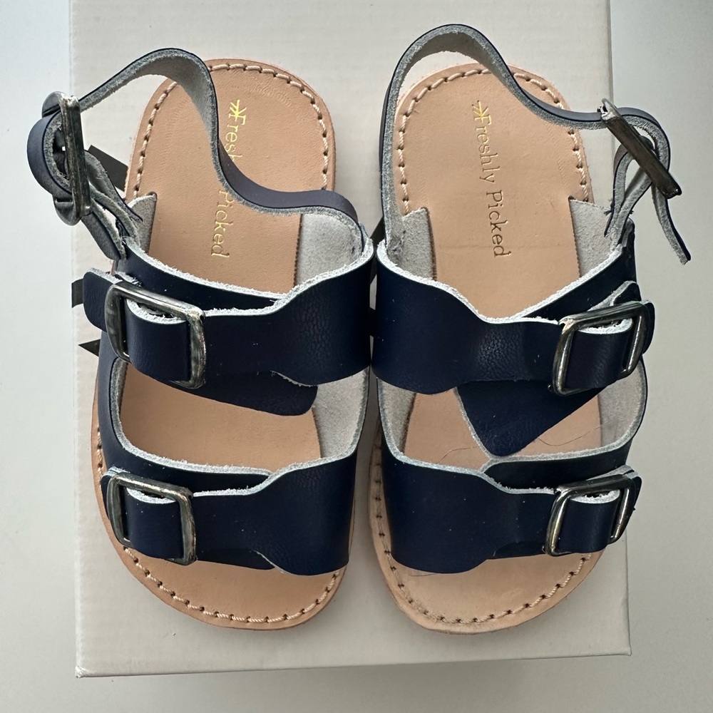 Freshly Picked Toddlers Maritime Delray Sandals NWT
